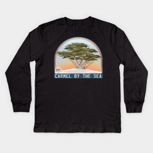 Carmel By The Sea Kids Long Sleeve T-Shirt